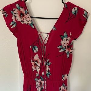 Billabong floral maxi dress